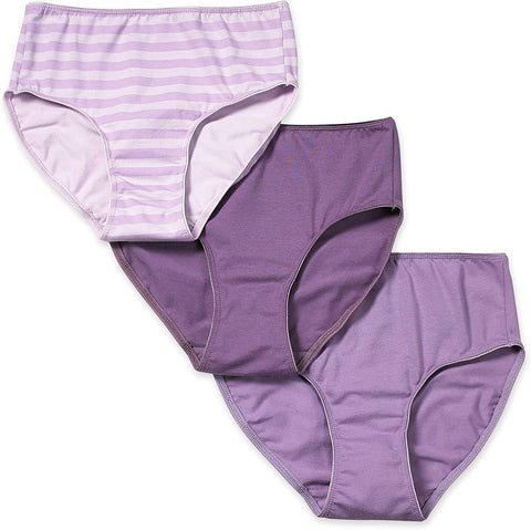 Full Cut Cotton & Lycra Blend Briefs - Pack of 3